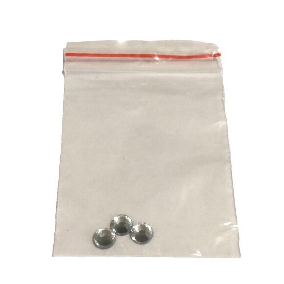 Lala Ikai Clear Strap Square Toe Rhinestone Strappy 3.5" Stiletto Sandals Size 8 - Picture 10 of 12